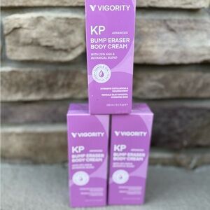 3 Vigority KP Bump Eraser Body Cream - SEALED